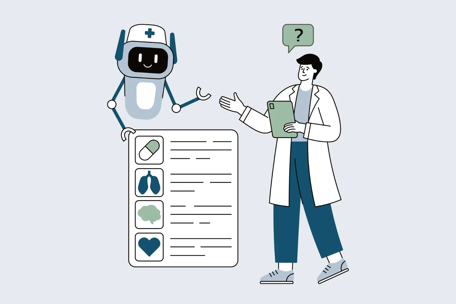 AI – din ven eller fjende som læge?